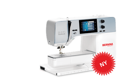 Bernina 570 QE Symaskin med BSR 6mnd garanti (ikke VIO)