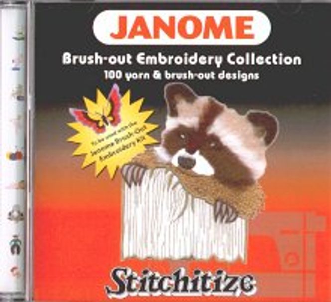 Hovedbilde (20D) Janome CD Rom Brush out