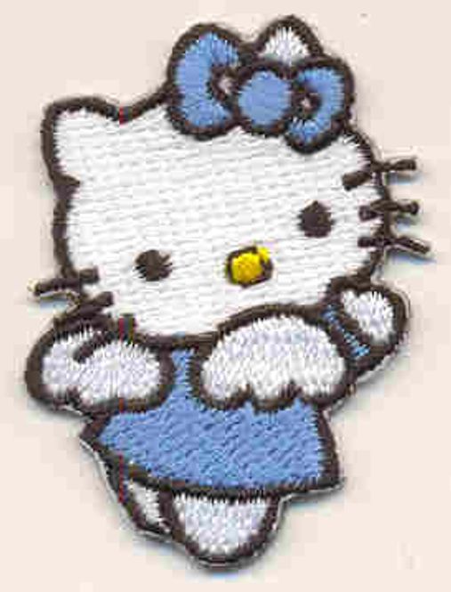 Hovedbilde Kitty 40x30mm brodert (selvklebende) (3E1)