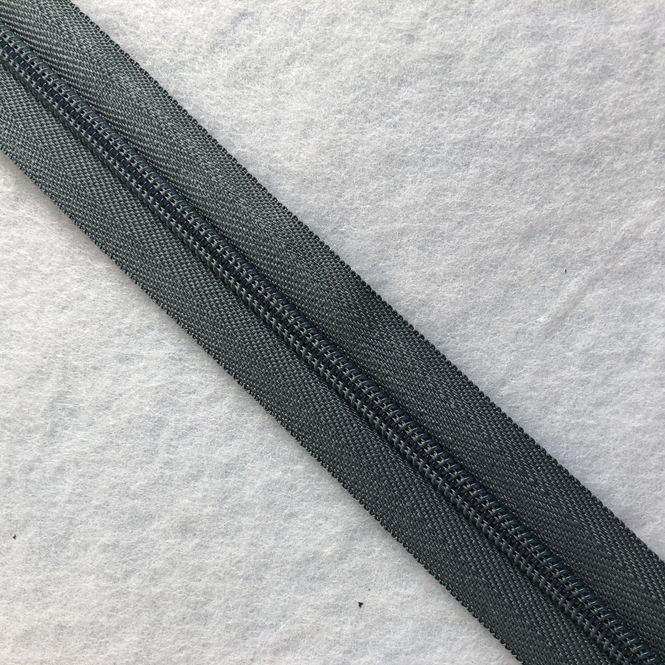 Hovedbilde Cose Glidelås grå 6mm - 1m