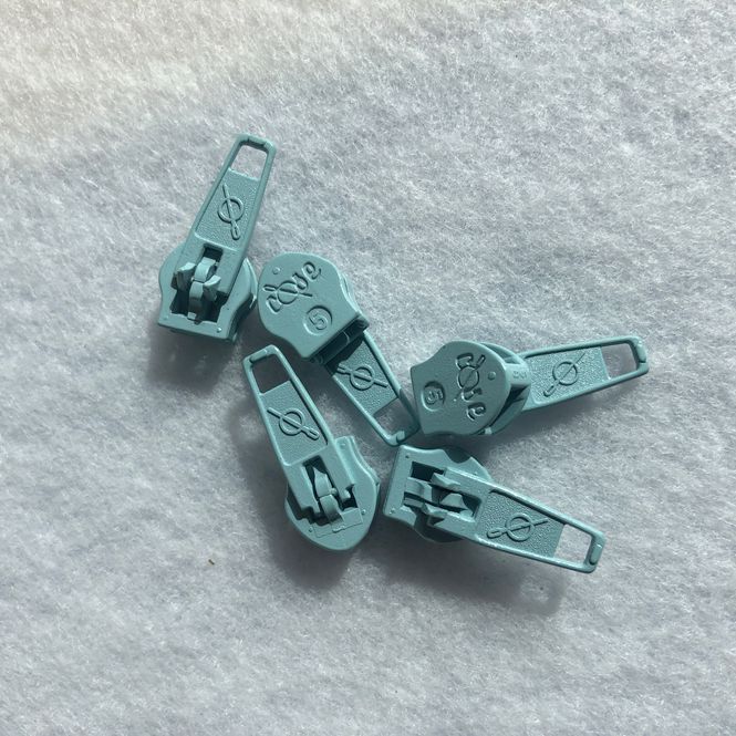 Hovedbilde (3P10) Glidere 6mm - lys blå 5 pack
