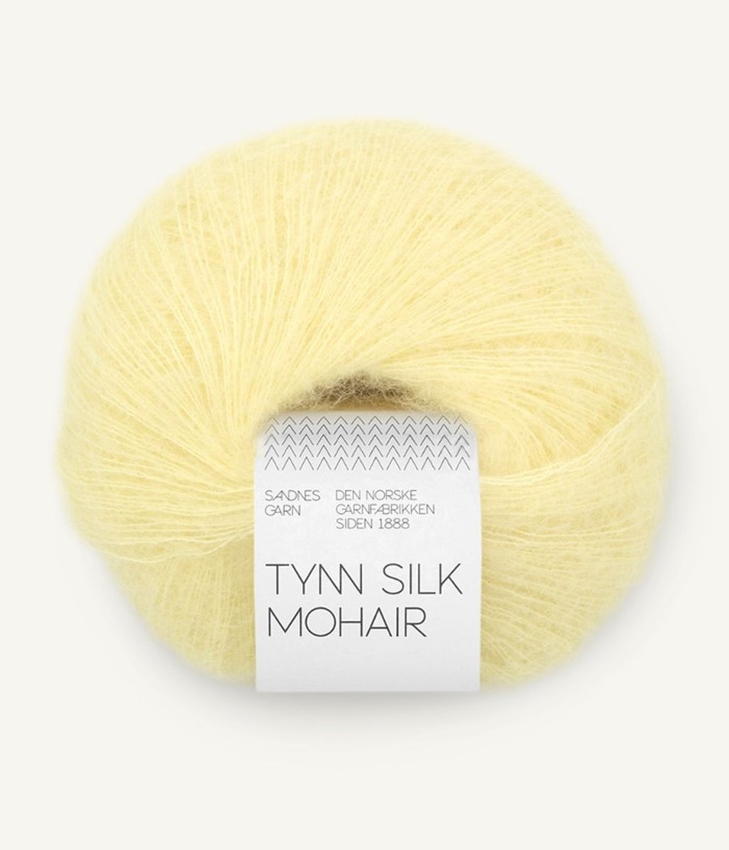 9602 Tynn Silk Mohair Lemonade