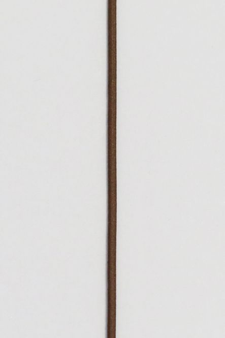 Hovedbilde Anorakksnor 2mm elastisk, Brun