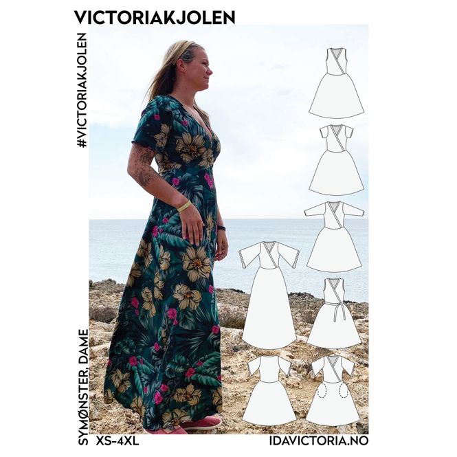 Hovedbilde VICTORIAKJOLEN str. xs-4xl