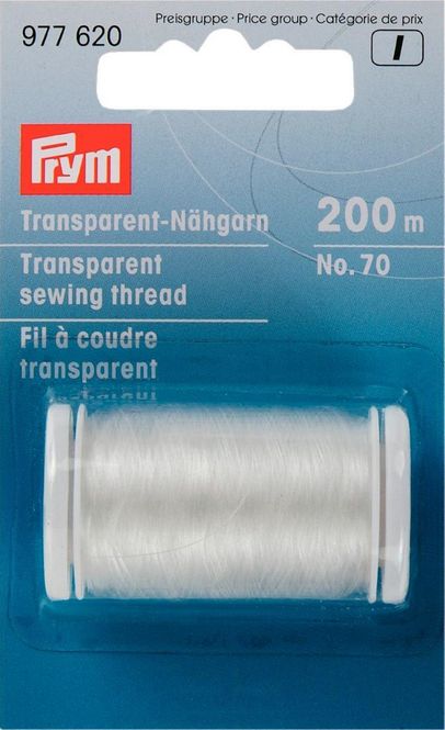 Hovedbilde Prym Transparent usynlig tråd 200 meter 977620