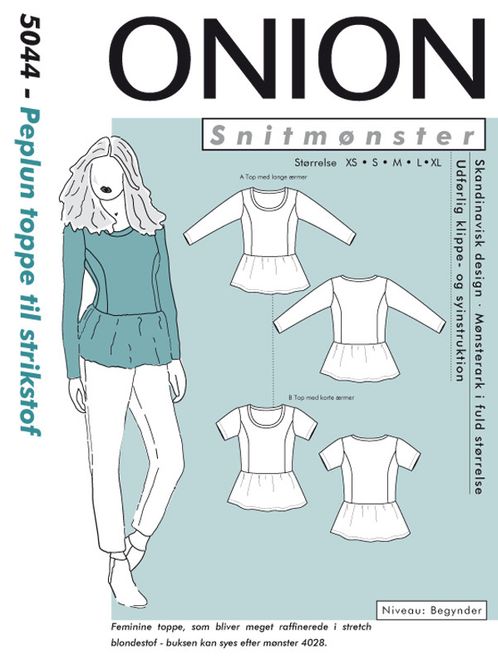 Hovedbilde ONION PEPLUM TOPP 5044