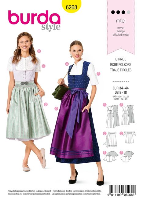 Hovedbilde Burda 6268