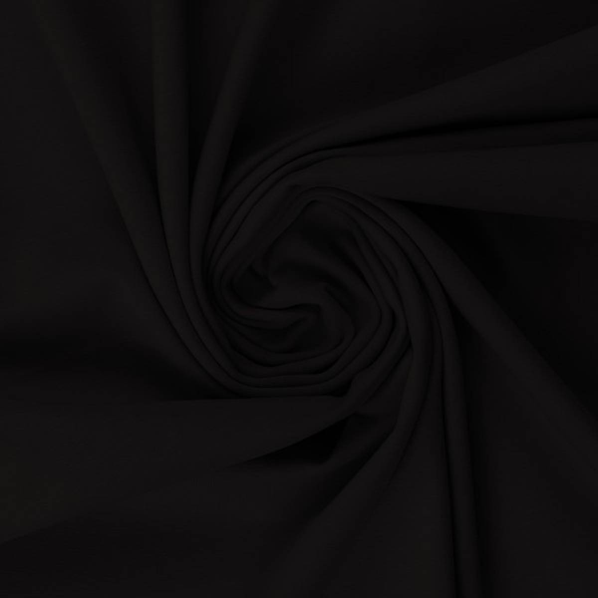 Vanessa, Cotton Jersey 000299 Plain, black