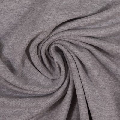 Vanessa, Cotton Jersey 001183 Melange, light grey