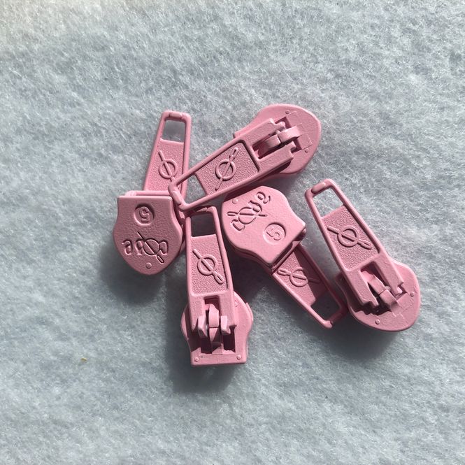 Hovedbilde Glidere 4mm - Lys Rosa 5 pack