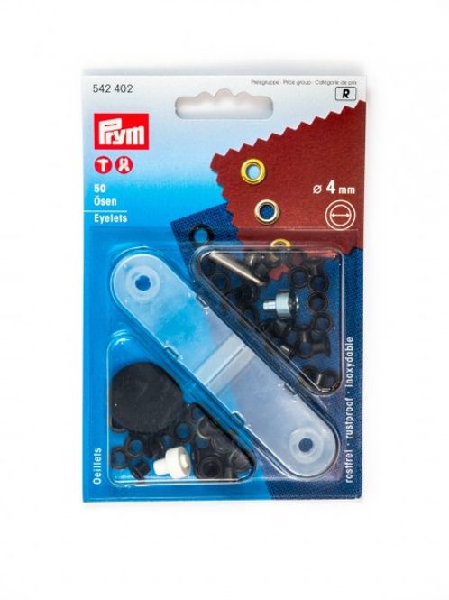 Hovedbilde PRYM 50 Øsen/maljer 4mm 542402