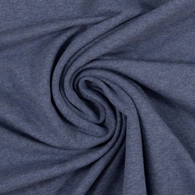Maike, French Terry 001253 Melange, blue Artikel-Nr: 080514-0012