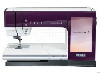Demo Pfaff Creative Icon 2 sy- og broderimaskin 3års garanti