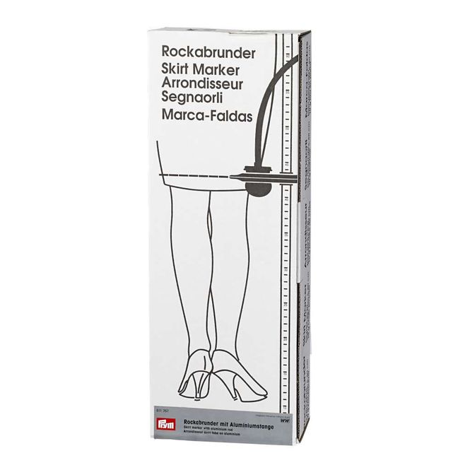 Hovedbilde Prym skjørte kritt markerer  Metall 80cm 611767