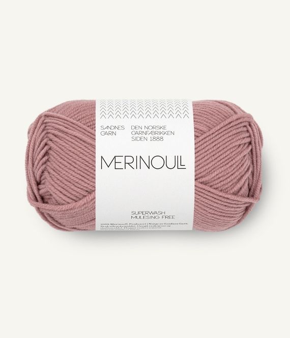 Hovedbilde Merinoull Misty Rose 4032