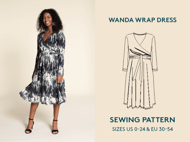 Hovedbilde Wanda Wrap Dress - Wardrobe by Me