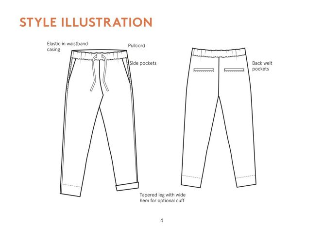 Hovedbilde Easy Pants - Wardrobe by Me