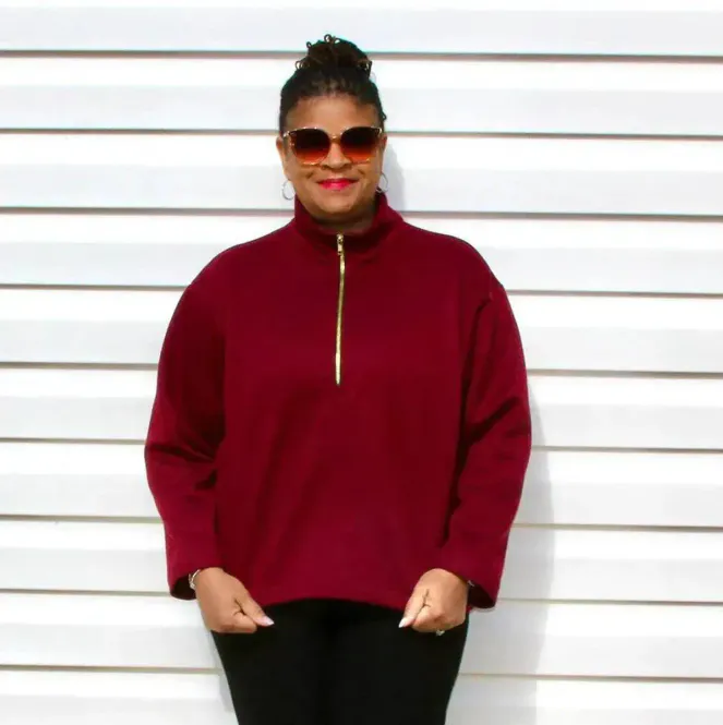 Hovedbilde Half Zipper Sweater - Wardrobe by Me