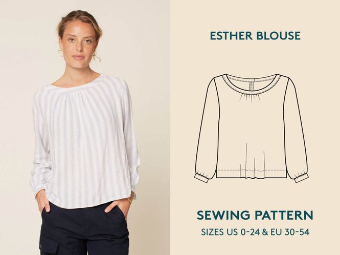Hovedbilde Esther Blouse - Wardrobe by Me