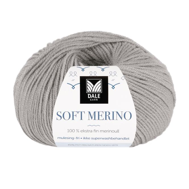 Hovedbilde UAS Soft Merino - Perlegrå Frg: 3035