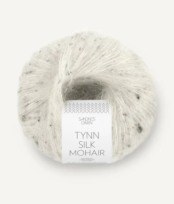 Hovedbilde 1199 Tynn Silk Mohair Salt'n Pepper Tweed