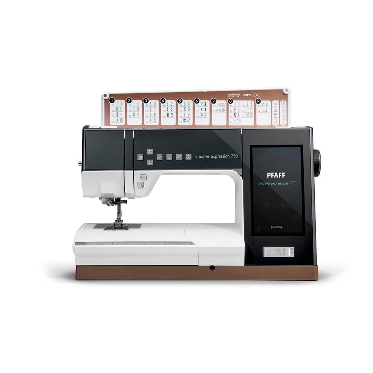 Pfaff Expression 750 sy og broderimaskin
