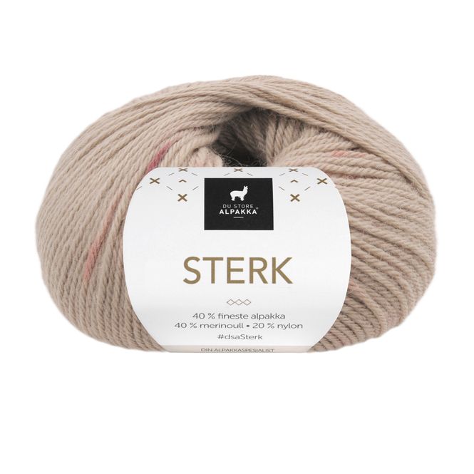 Hovedbilde Sterk - Sand/rosa print Frg: 924