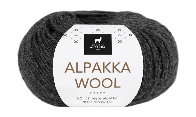 Hovedbilde Alpakka Wool - Koks melert Frg: 504