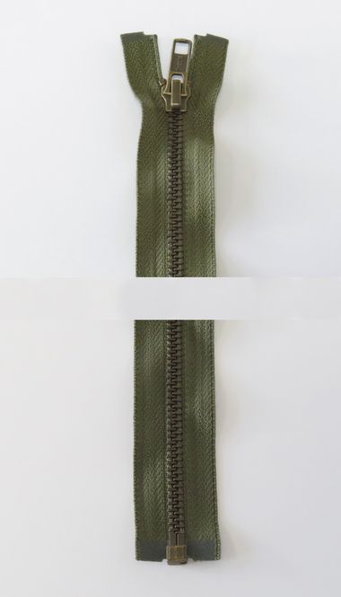 Hovedbilde YKK 6MM ALUM. DELBAR F. ARMY 4434-55-566 55 cm