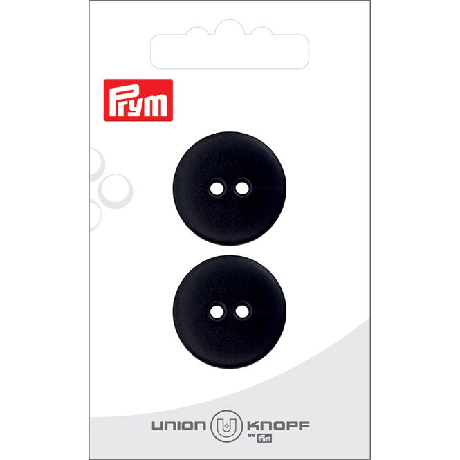 Hovedbilde Prym Knapper 28450 - 2-hull 23mm 80 Sort - 2stk