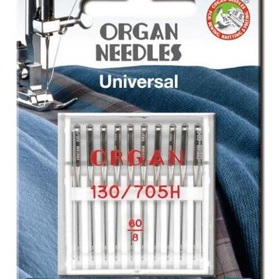 Nåler Organ Universal 60, 10 pk
