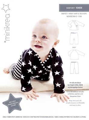(UAS) Minikrea bodysett 0-9 mnd