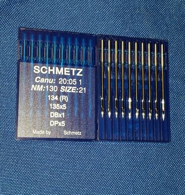 Nåler Schmetz nm:130 Size:21 134(R) 135x5 DBx1 DPx5 10s