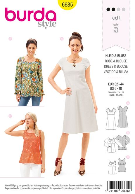 Hovedbilde Burda 6685