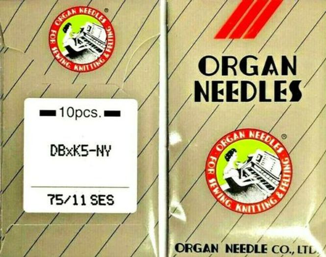 Hovedbilde (2F16A) Nåler 75/11 SES DBxK5 - a 10 nåler industri Organ