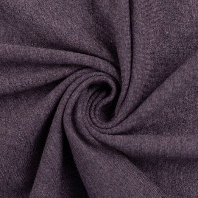 Hovedbilde Maike melange french terry - Violet 001648
