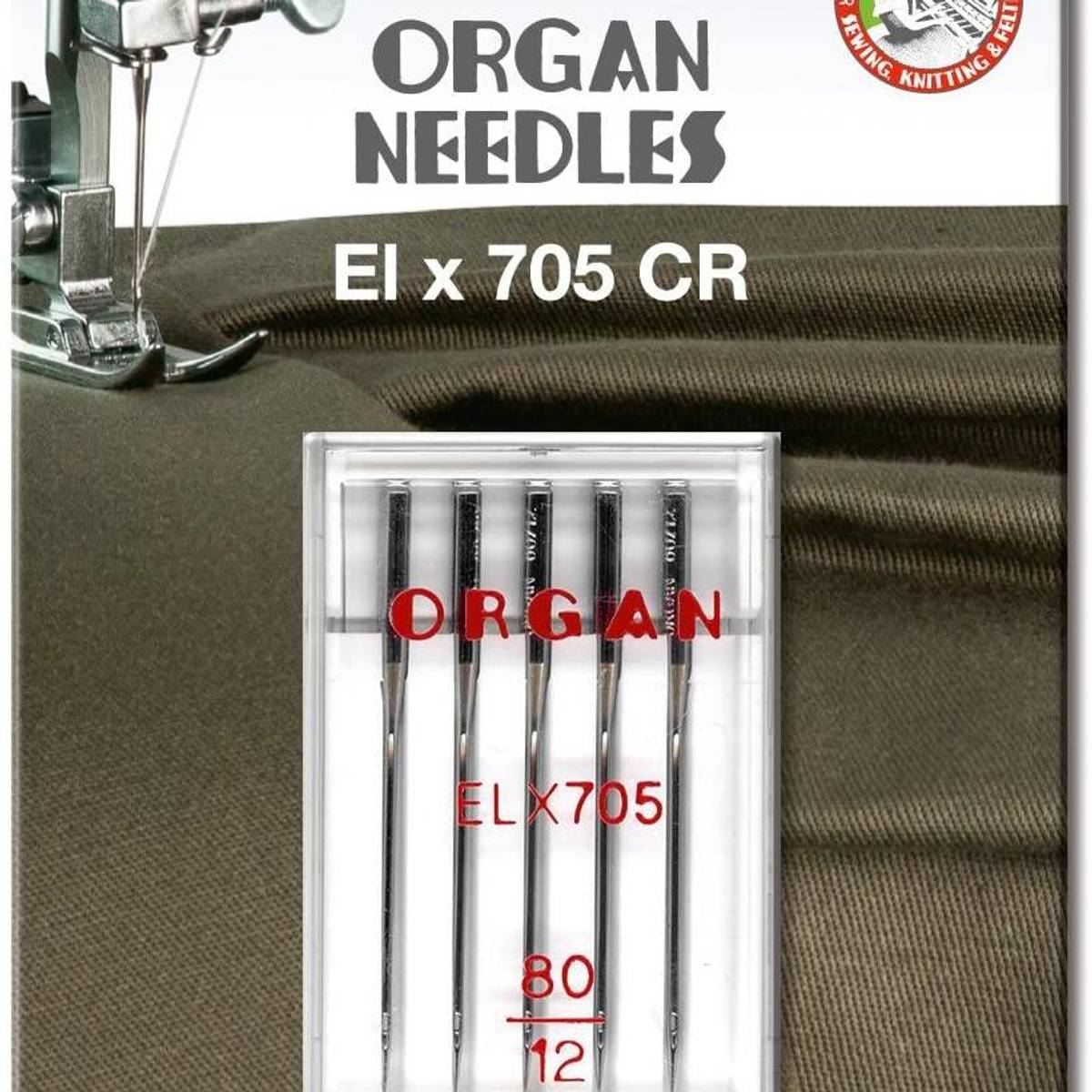 (23G36) Nål Organ ELx705 5pakk 80/12