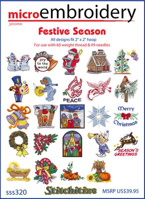 Stitchitize Festive Season MICRO EMBRODIERY