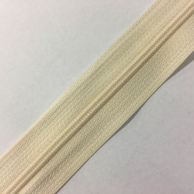 Hovedbilde Cose Glidelås ecru 4mm - 1m