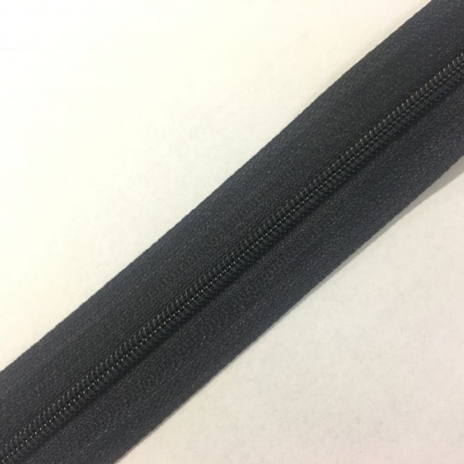Hovedbilde Cose Glidelås grå 4mm - 1m