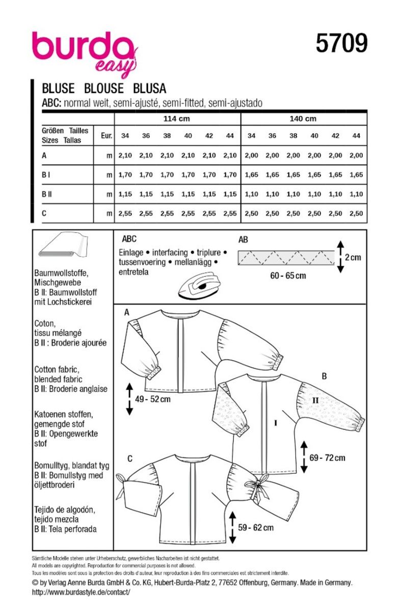 Burda 5709