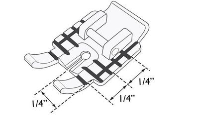 (2J15) Patchworkfot 6 MM Husqvarna gr. 1-8