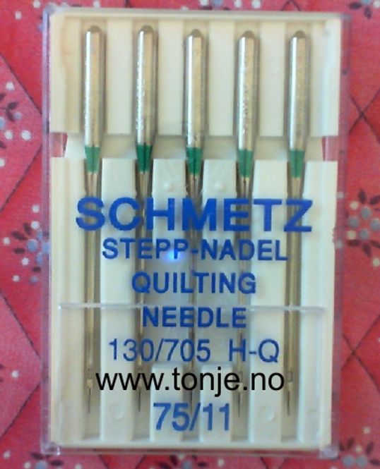 Hovedbilde (23E35) Nåler Quilt H-Q 75 5-pakk SCHMETZ