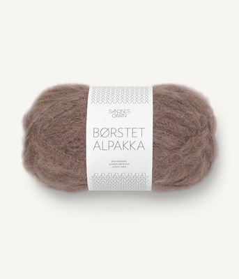 3161 Børstet Alpakka Eikenøtt