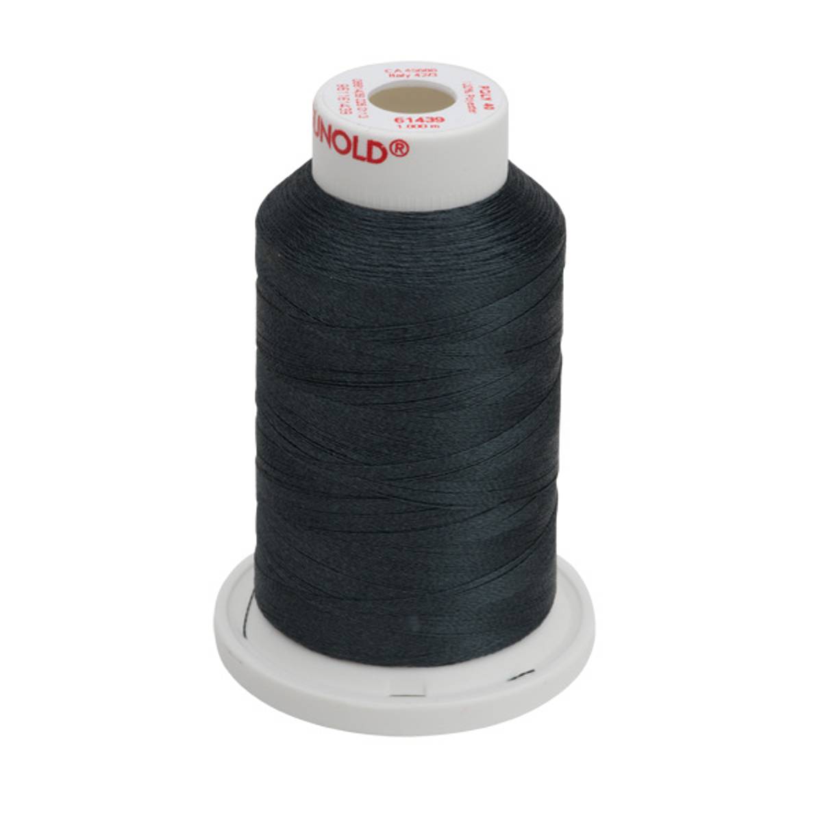 61439 Poly No40 Polyester - 1000m på pappspole (ikke miniking)r
