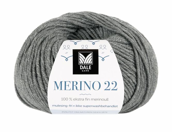 Hovedbilde Merino 22 - Grå melert 2002