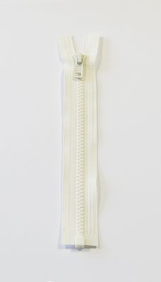 YKK 6MM VISLON, DELBAR F. ECRU 4425-90-0841