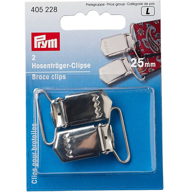 Hovedbilde Prym seleklype 25mm 405228 Bukseseleklips  2 stk