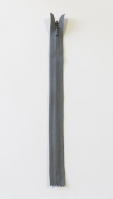 YKK 4MM USYNLIG, FAST F. GRÅ 4464-18-0578