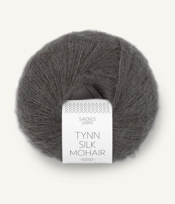 Hovedbilde 3800 Tynn Silk Mohair Bristol Black